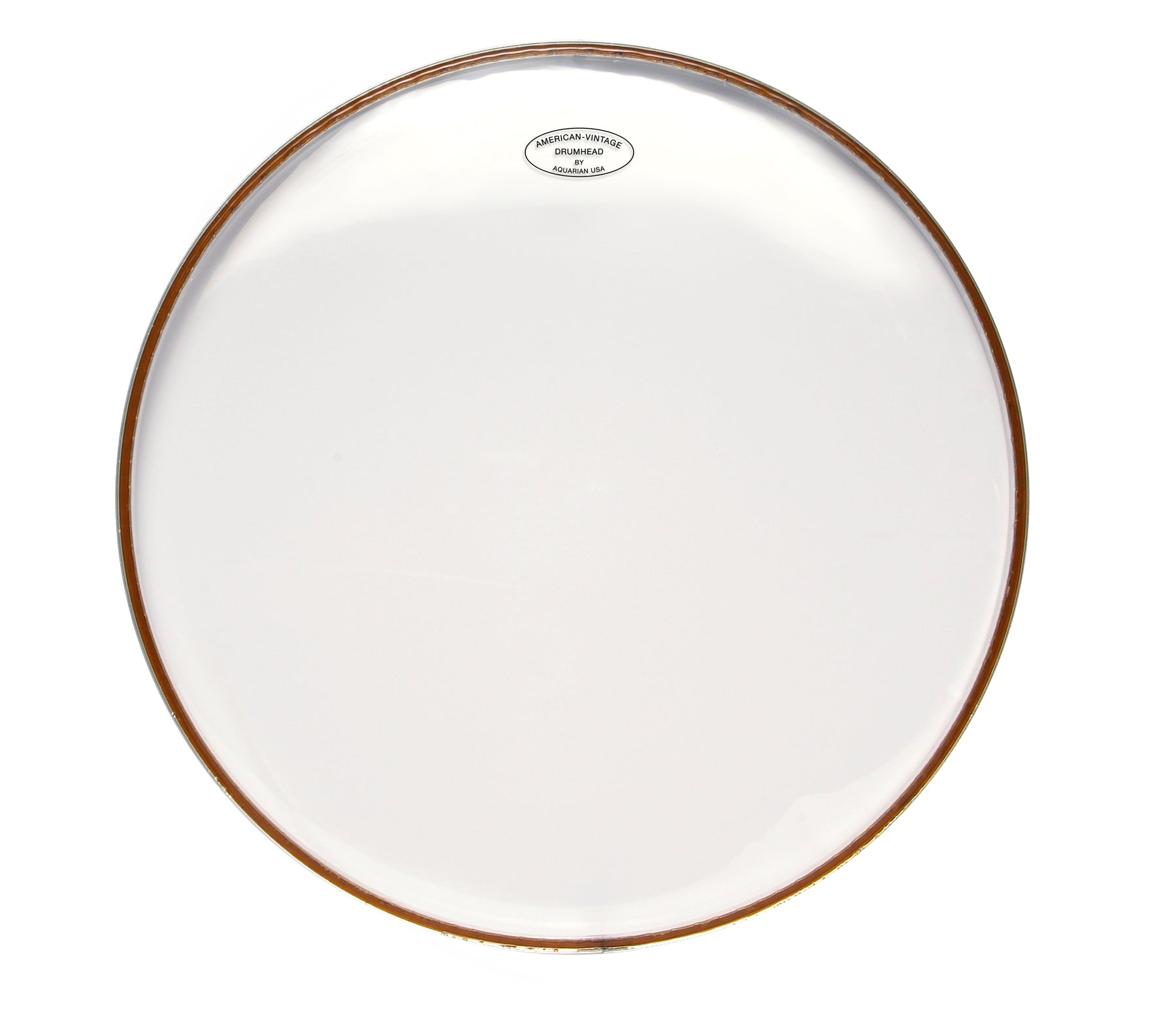 American Vintage Snare Resonant Aquarian drumhead