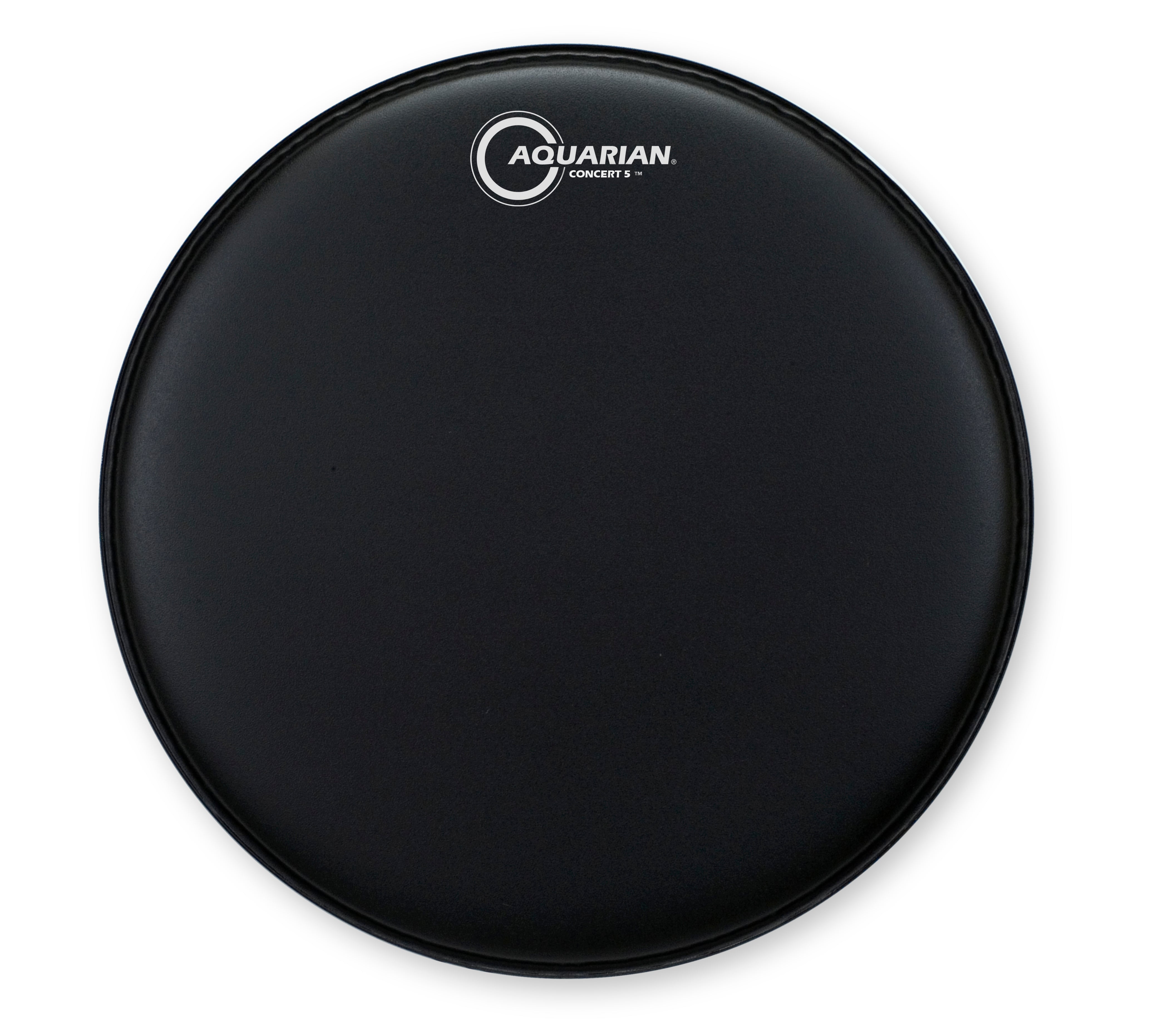Concert 5 Snare Batter Black Aquarian drumhead