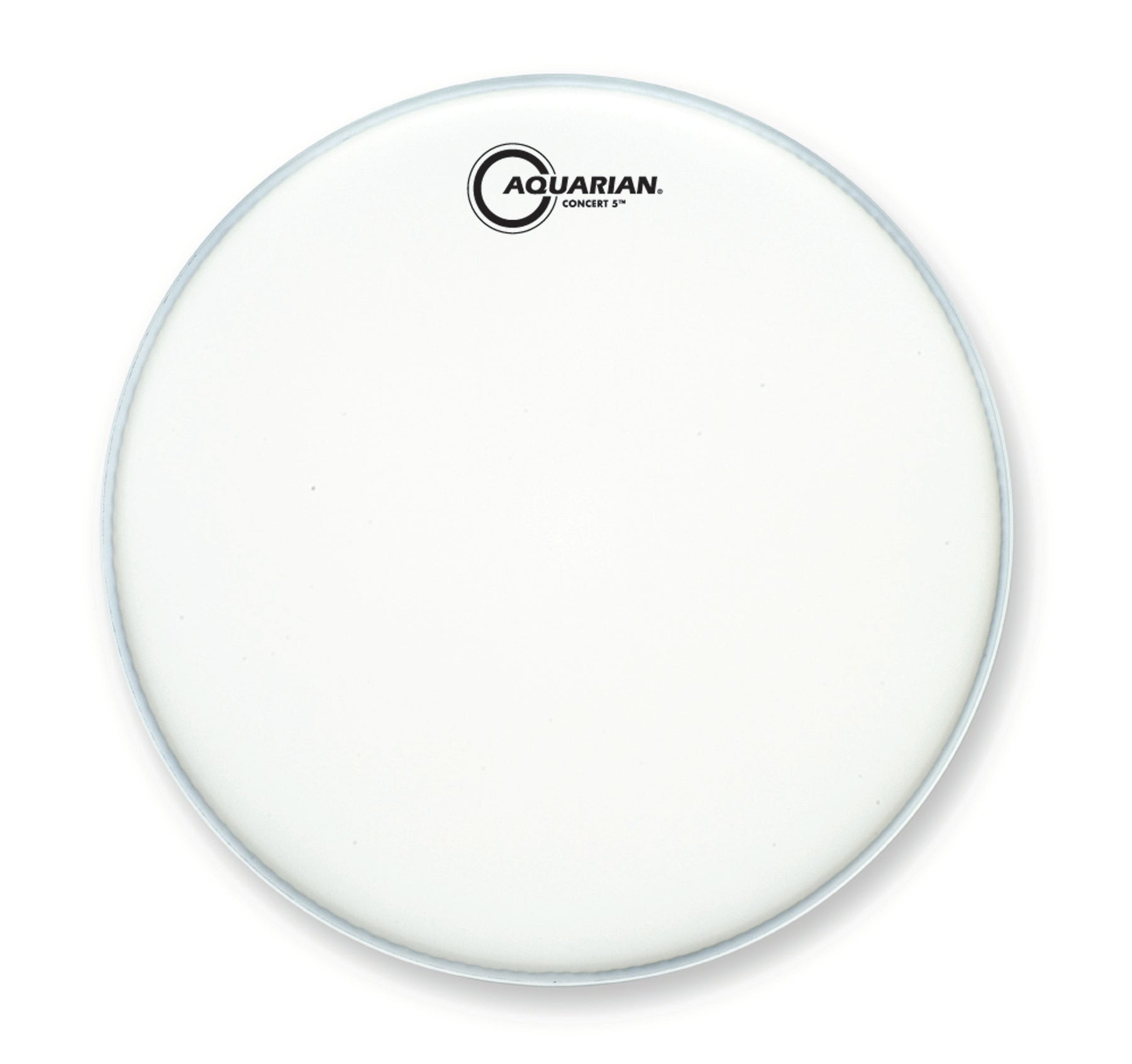 Concert 5 Snare Batter White Aquarian drumhead