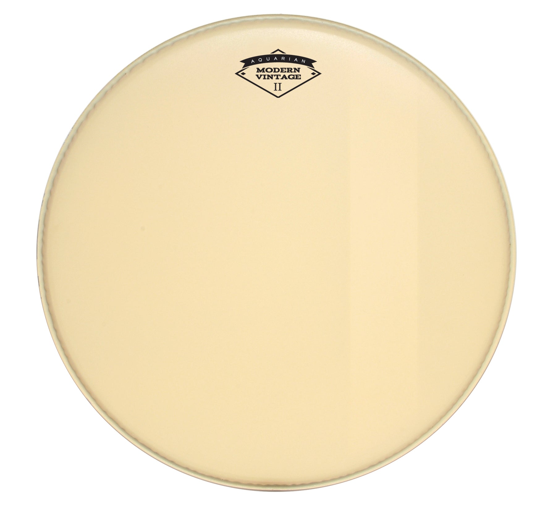 Modern Vintage II Bass Drum with Felt Strip Aquarian drumhead