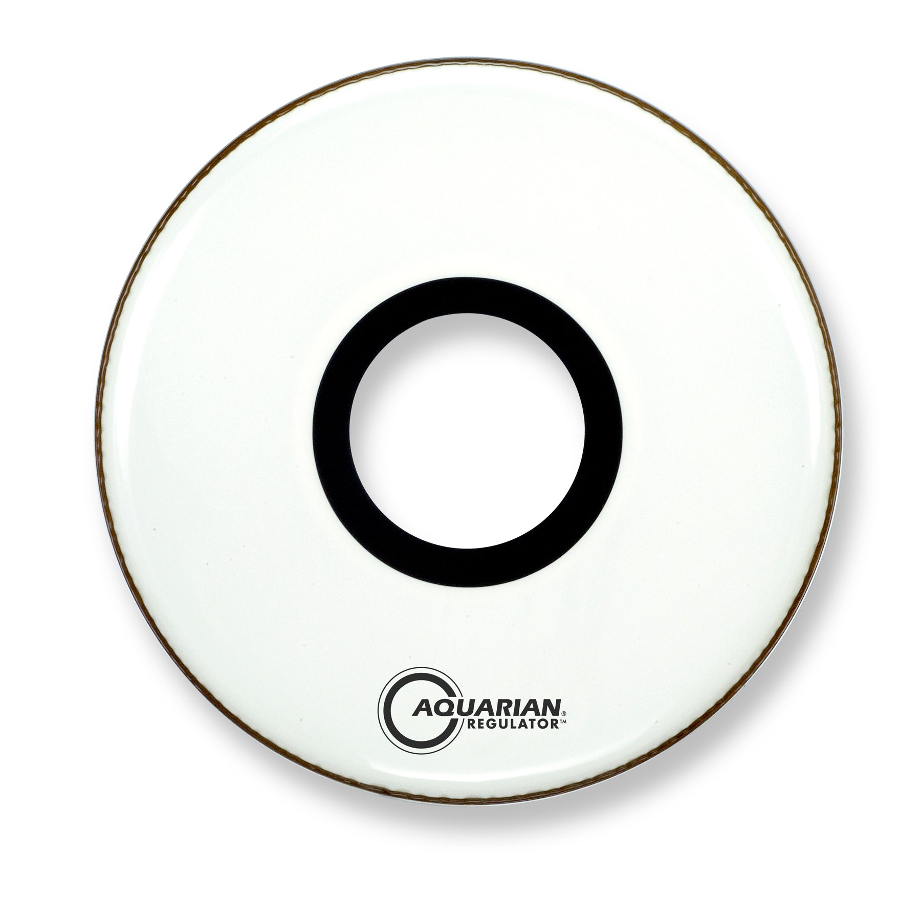 Regulator RPT Center Port Resonant Gloss White Aquarian drumhead