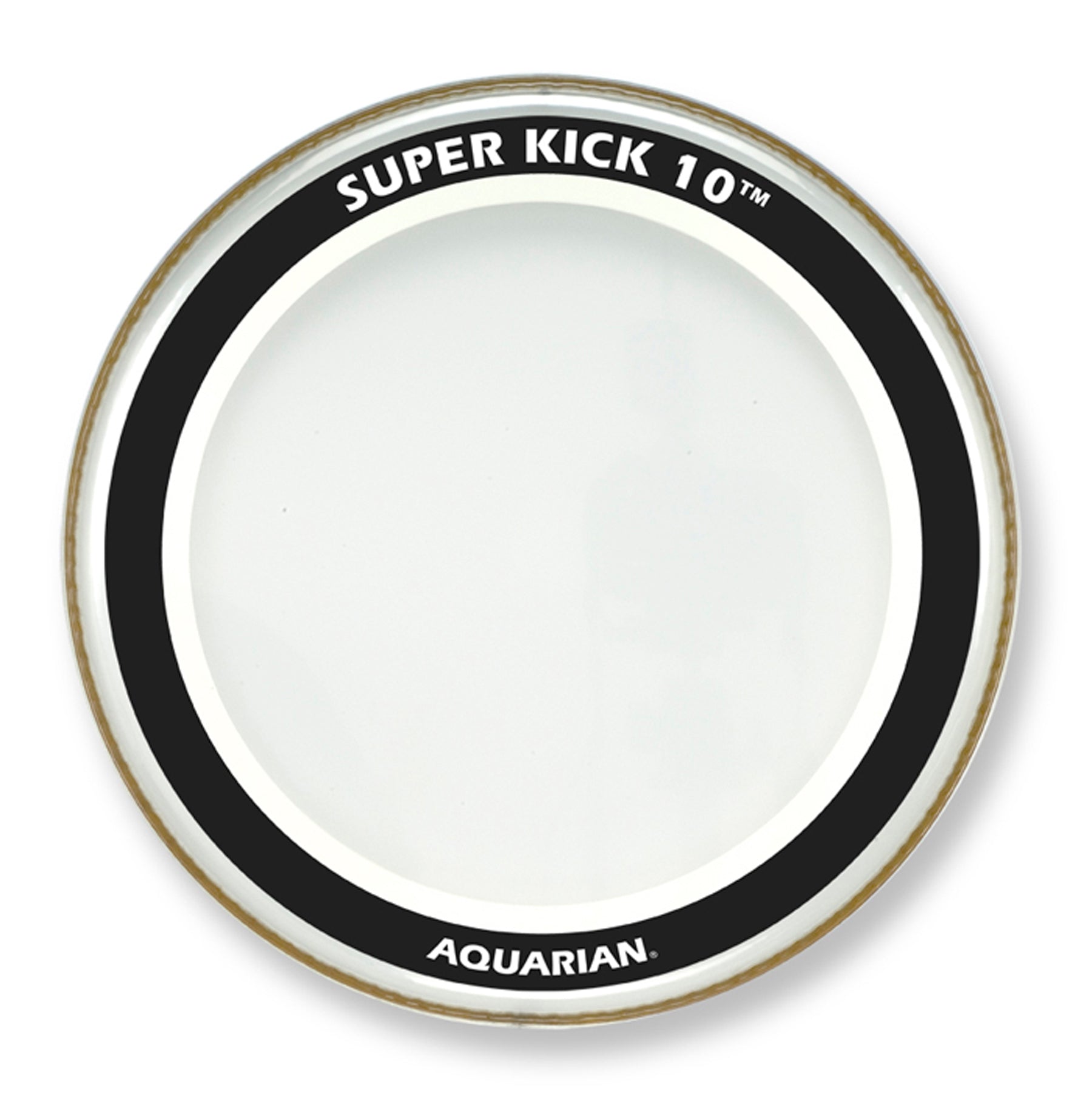 Super Kick 10 Clear Aquarian drumhead